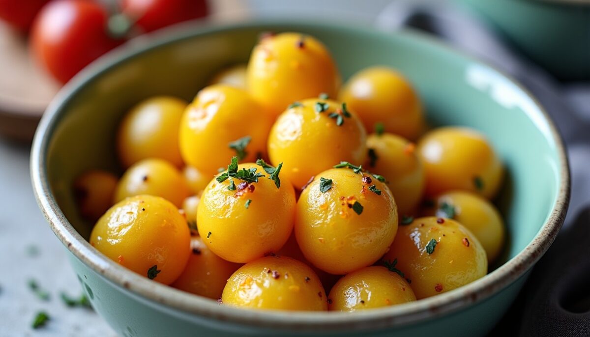 Pommes de terre sarladaises croustillantes au four : recette simple et savoureuse