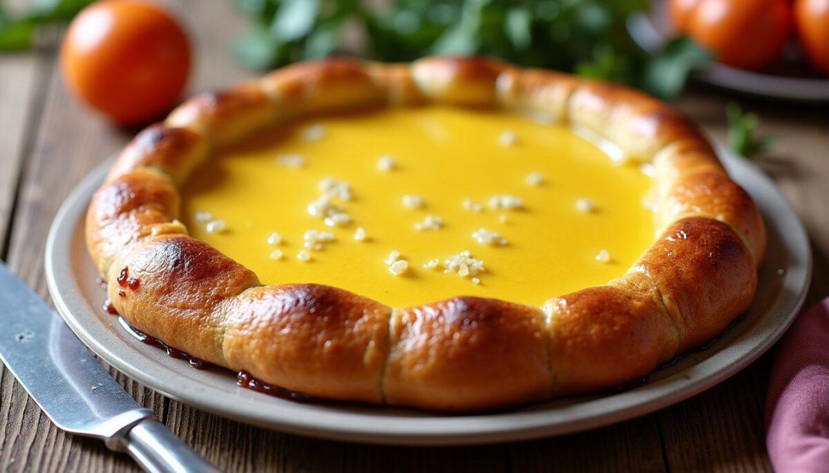 Recette authentique de la galette charentaise au beurre et à l&rsquo;angélique