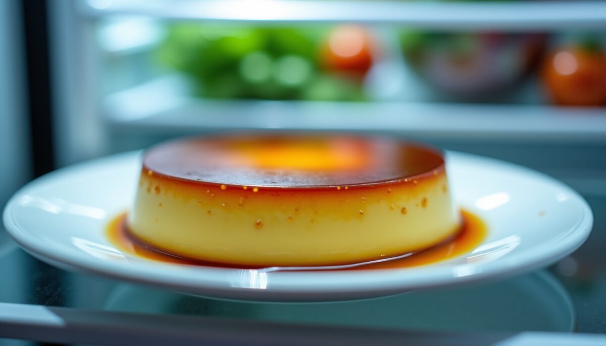 Comment conserver le flan pâtissier : astuces pour une fraîcheur optimale au réfrigérateur